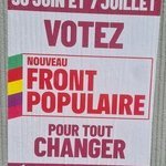Affiches Nouveau Front Populaire